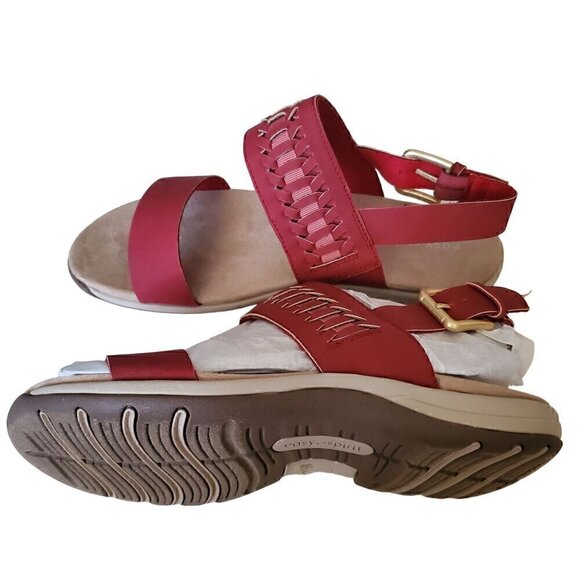 Easyspirit Saphyre 3 Red Sandals, Woman's Red Sandals - Picture 3 of 3